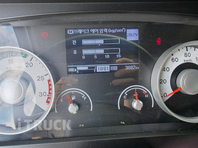 현대 메가트럭 280 단바리 카고 5톤 수동 7