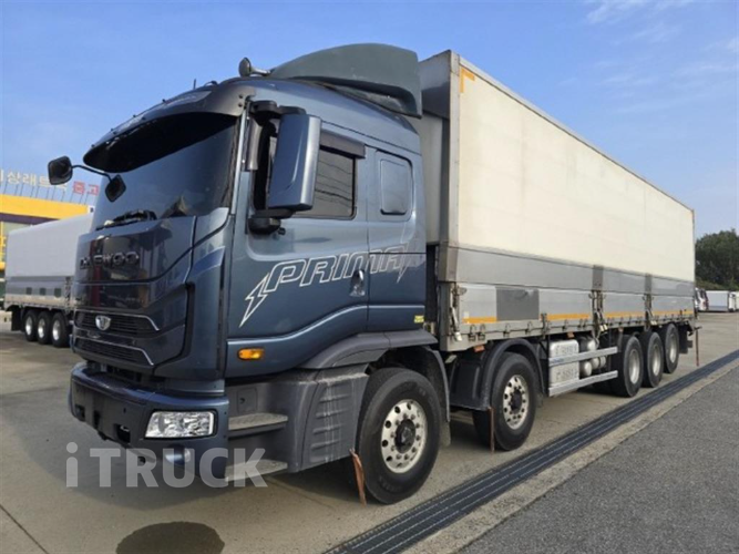 타타대우 프리마 고하중 480 후축 상승윙바디 25톤 오토 2