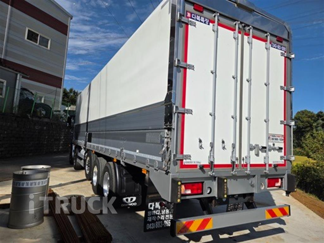 타타대우 맥쎈 570 앞축 상승윙바디 25톤 오토 3