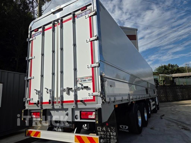 타타대우 맥쎈 570 앞축 상승윙바디 25톤 오토 4