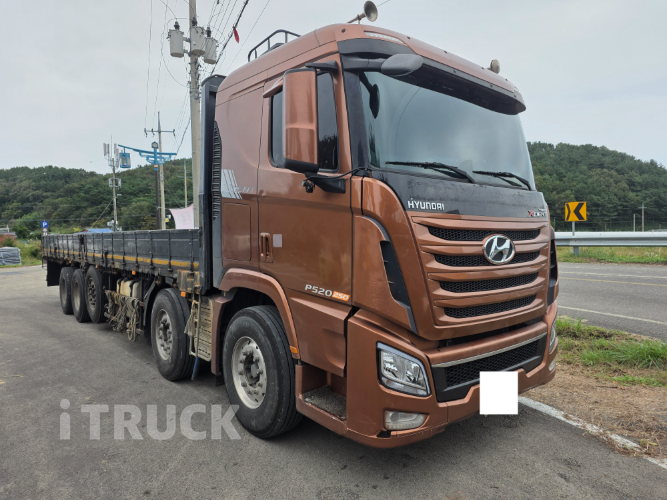 현대 트라고엑시언트 520 앞축 카고 25톤 오토 0