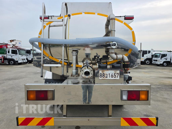 현대 살수차 트라고 스텐탱크 8,000L 오토 3