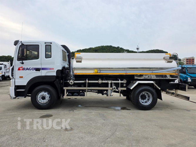 현대 살수차 트라고 스텐탱크 8,000L 오토 6