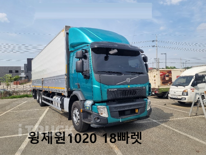 볼보 FE 350 후축 윙바디 9.5톤 오토 0