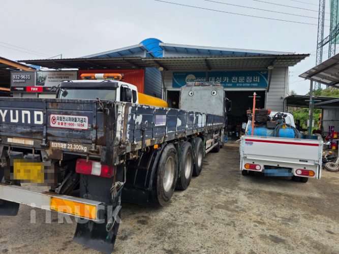 현대 엑시언트 540 후축 카고 25톤 오토 리타더 3