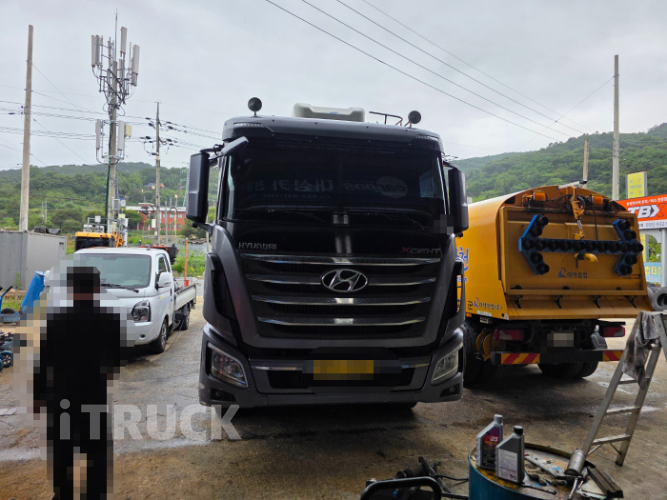 현대 엑시언트 540 후축 카고 25톤 오토 리타더 1