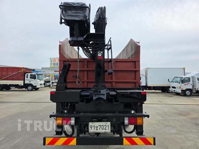 현대 메가트럭 집게차 280 5톤 수동 없음(순정) 6