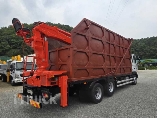 현대 메가트럭 집게차 280 5톤 수동 없음(순정) 5