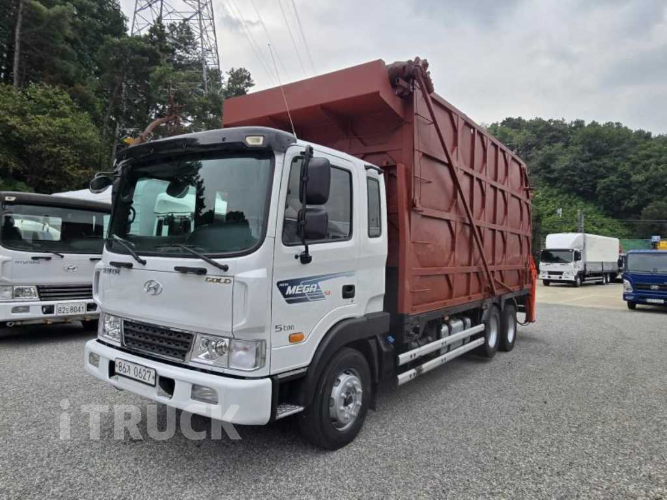 현대 메가트럭 집게차 280 5톤 수동 없음(순정) 0