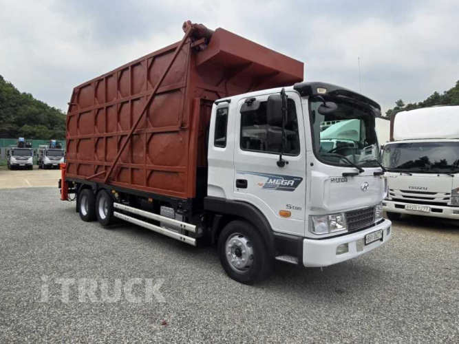 현대 메가트럭 집게차 280 5톤 수동 없음(순정) 2