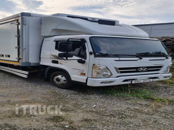 현대 올뉴마이티 3.5톤 광폭 냉동탑 투냉 조르다 2