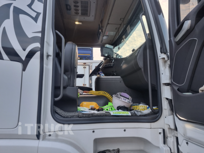 현대 엑시언트 430 십바리 윙바디 14톤 오토 8