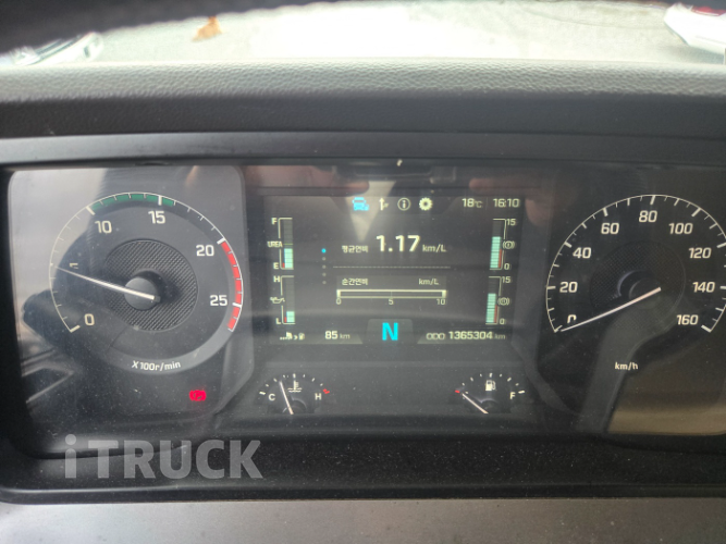 현대 트라고엑시언트 520 앞축 윙바디 25톤 오토 리타더 12