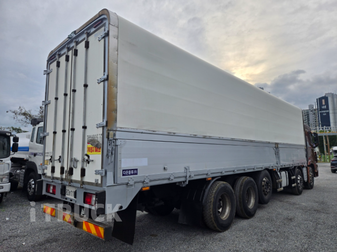 현대 트라고엑시언트 520 앞축 윙바디 25톤 오토 리타더 3