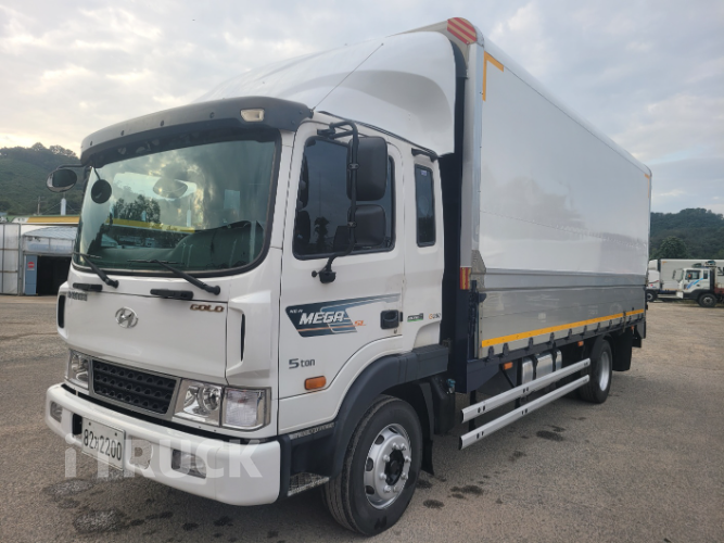 현대 메가트럭 280 단바리 윙바디 5톤 수동 0