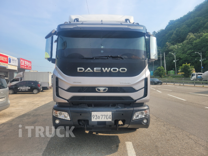 타타대우 프리마 480 앞축 카고 25톤 오토 리타더 1