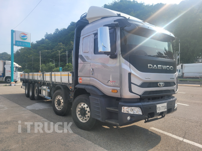 타타대우 프리마 480 앞축 카고 25톤 오토 리타더 3