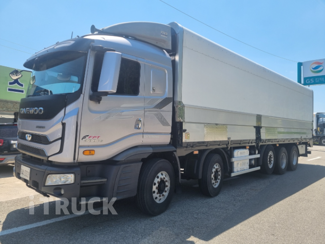 타타대우 프리마 480 앞축 상승윙바디 25톤 오토 리타더 0