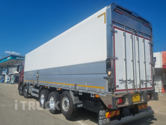 이베코 570 후축 상승윙바디 25톤 오토 2