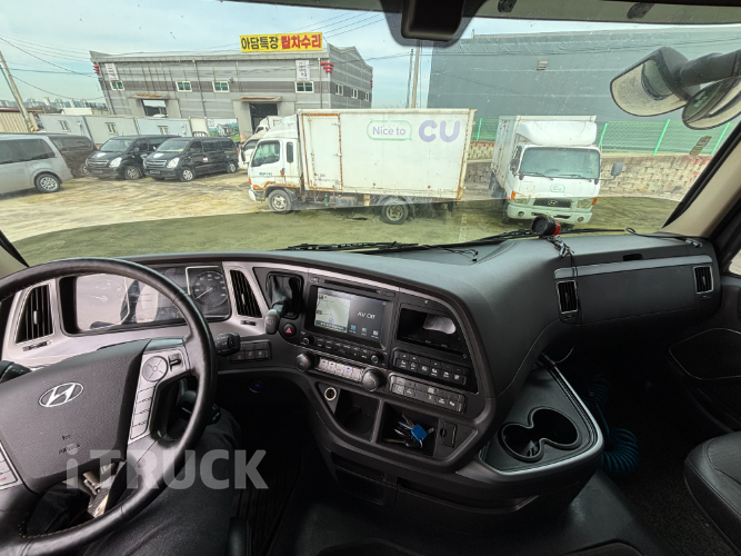 현대 엑시언트 프로 540 앞축 상승윙바디 25톤 오토 6