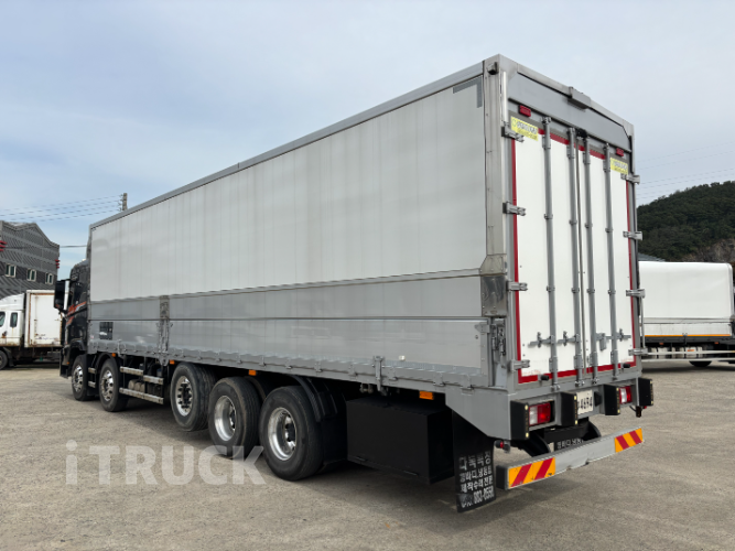 현대 엑시언트 프로 540 앞축 상승윙바디 25톤 오토 2