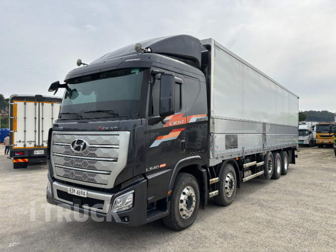 현대 엑시언트 프로 540 앞축 상승윙바디 25톤 오토 1