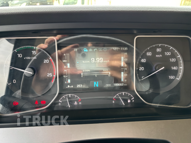 현대 엑시언트 프로 540 앞축 상승윙바디 25톤 오토 8