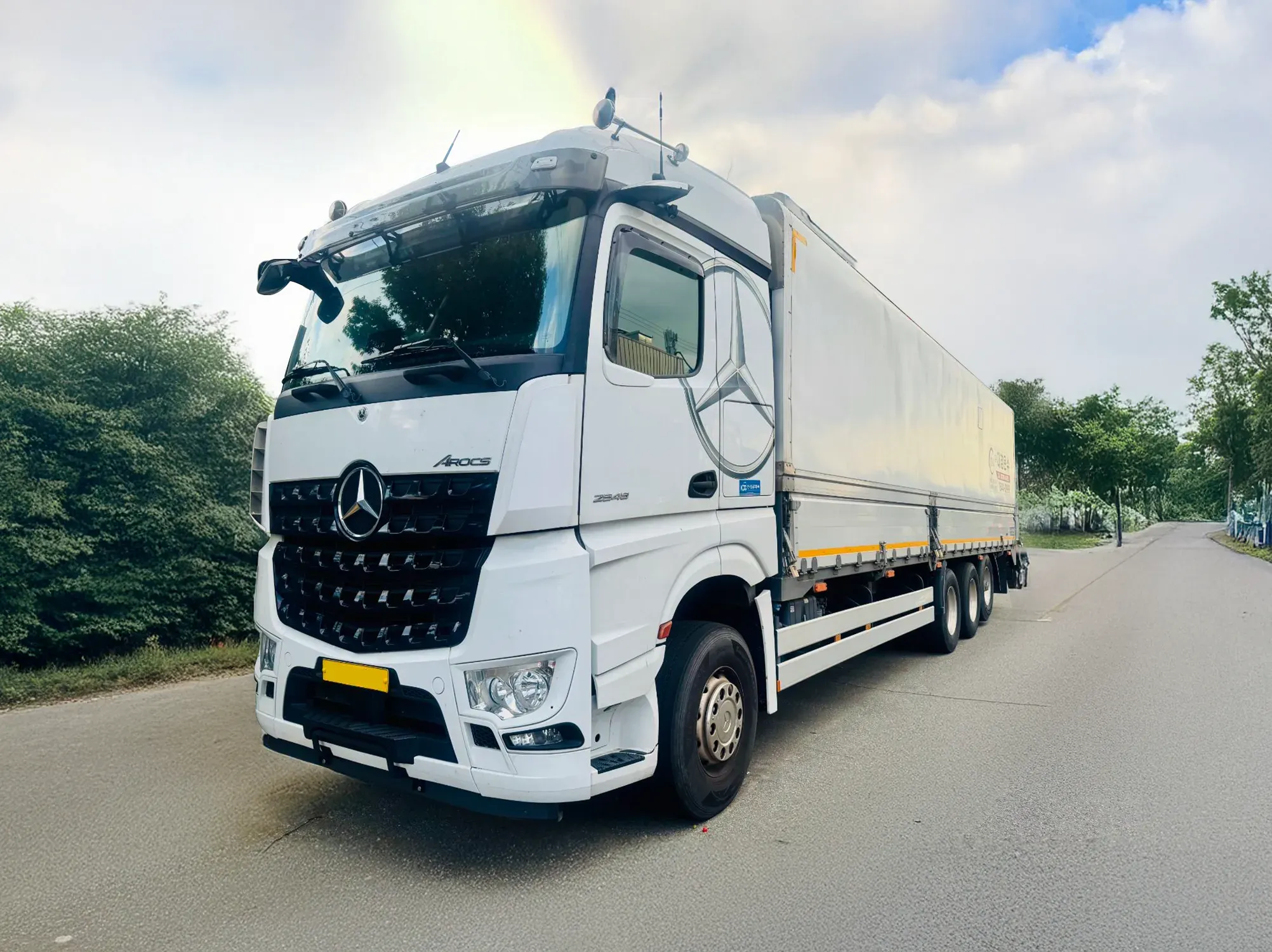 벤츠 아록스 476 후축 윙바디 21톤 오토