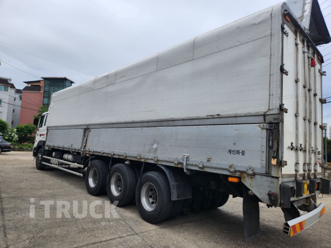 현대 트라고 420 후축 윙바디 14톤 오토 16