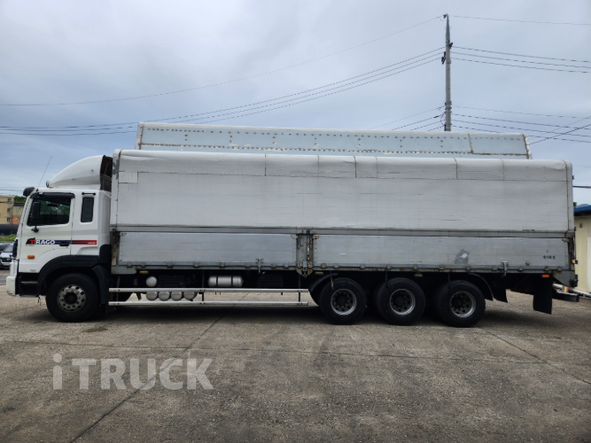 현대 트라고 420 후축 윙바디 14톤 오토 17