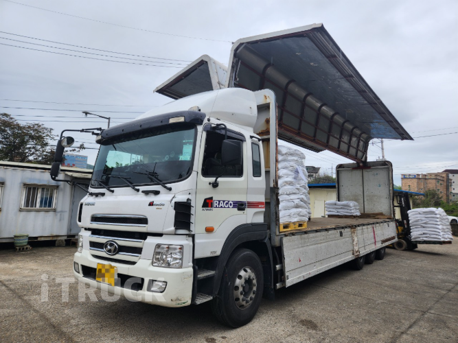 현대 트라고 420 후축 윙바디 14톤 오토 0