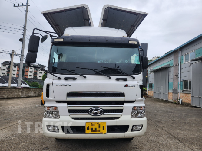 현대 트라고 420 후축 윙바디 14톤 오토 1