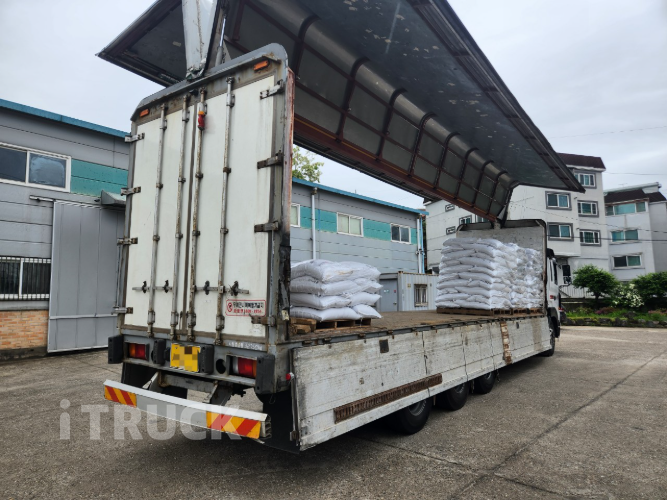 현대 트라고 420 후축 윙바디 14톤 오토 5