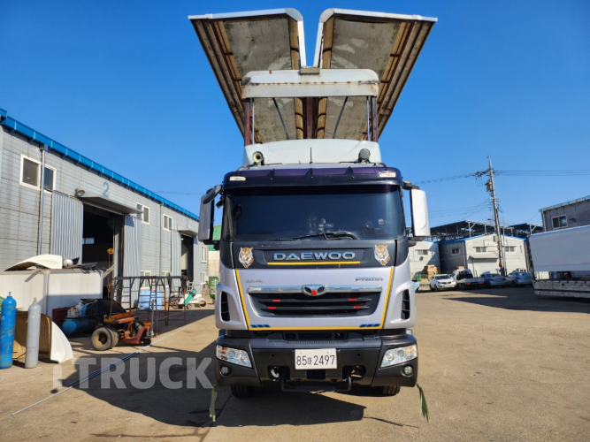 타타대우 프리마 480 앞축 상승윙바디 25톤 오토 리타더 4