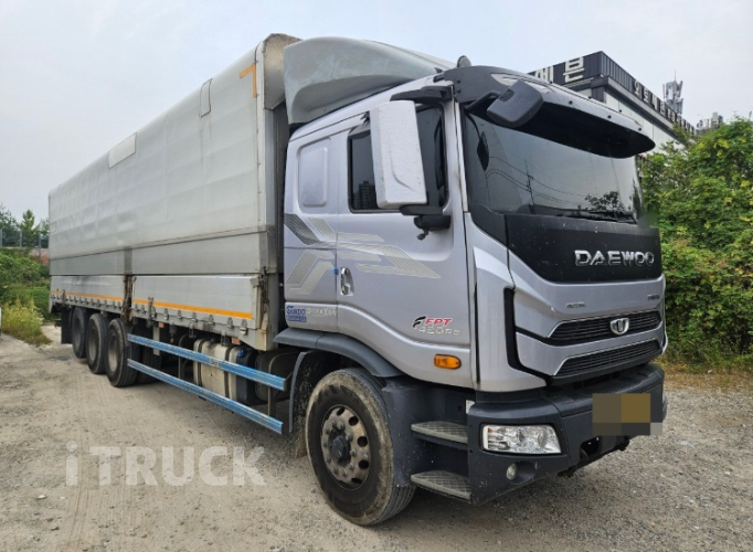 타타대우 프리마 420 후축 상승윙바디 16톤 오토 1