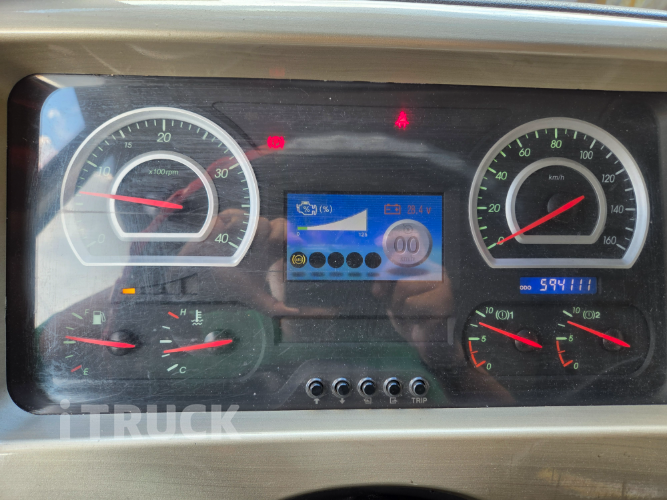 타타대우 노부스 260 후축 냉동탑 6.5톤 수동 16