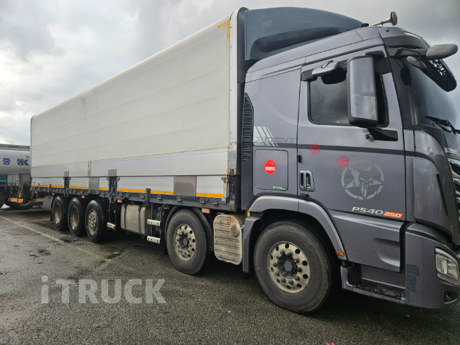 현대 엑시언트 540 앞축 상승윙바디 25톤 오토 리타더 0