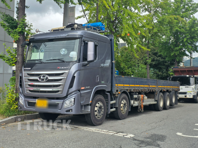 현대 엑시언트 540 후축 카고 25톤 오토 리타더 0