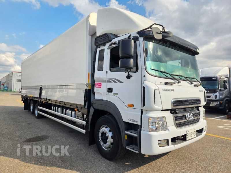 현대 메가트럭 와이드캡 300 후축 윙바디 4.5톤 수동 1