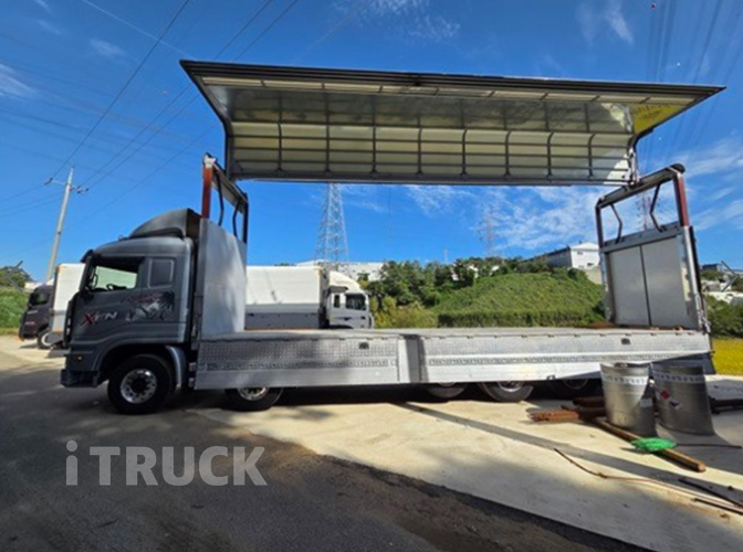 타타대우 맥쎈 570 앞축 윙바디 25톤 오토 5