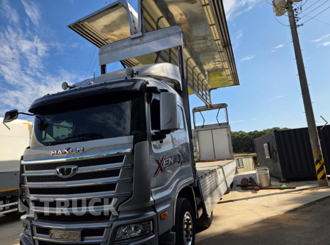 타타대우 맥쎈 570 앞축 윙바디 25톤 오토 7