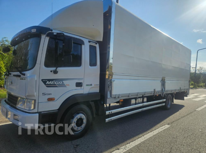 현대 메가트럭 280 단바리 윙바디 5톤 수동 0