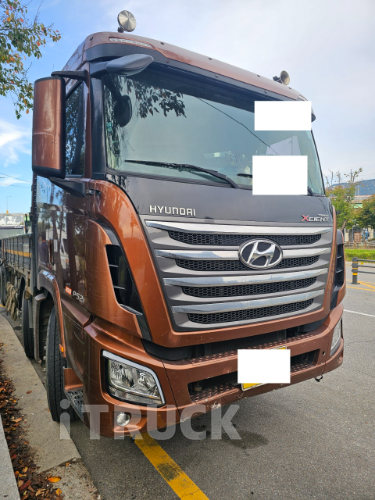 현대 트라고엑시언트 520 앞축 카고 25톤 오토 리타더 1