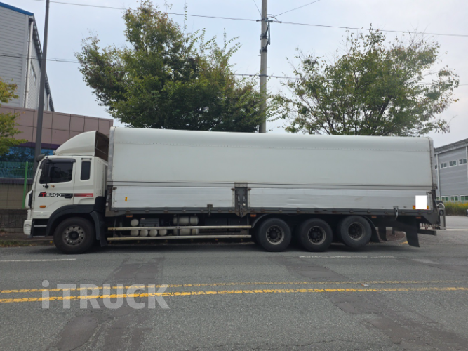 현대 트라고 420 후축 윙바디 14톤 수동 0