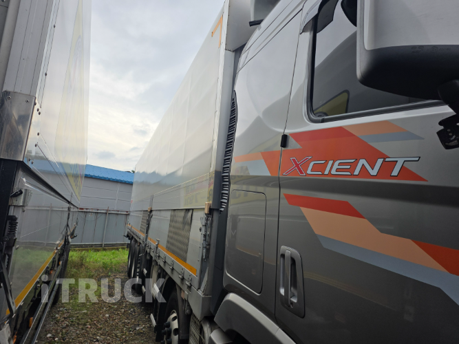 현대 엑시언트 프로 540 앞축 상승윙바디 25톤 오토 리타더 11