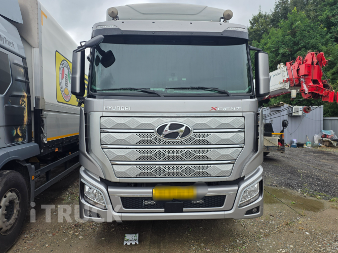 현대 엑시언트 프로 540 앞축 상승윙바디 25톤 오토 리타더 1