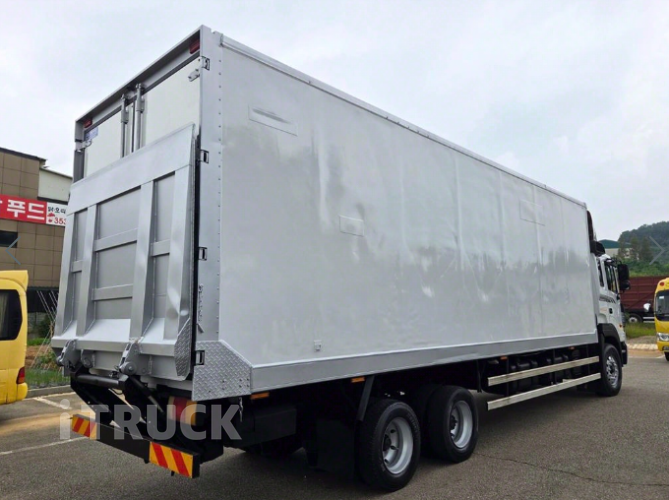 현대 메가트럭 와이드캡 280 단바리 냉동탑 5톤 수동 5