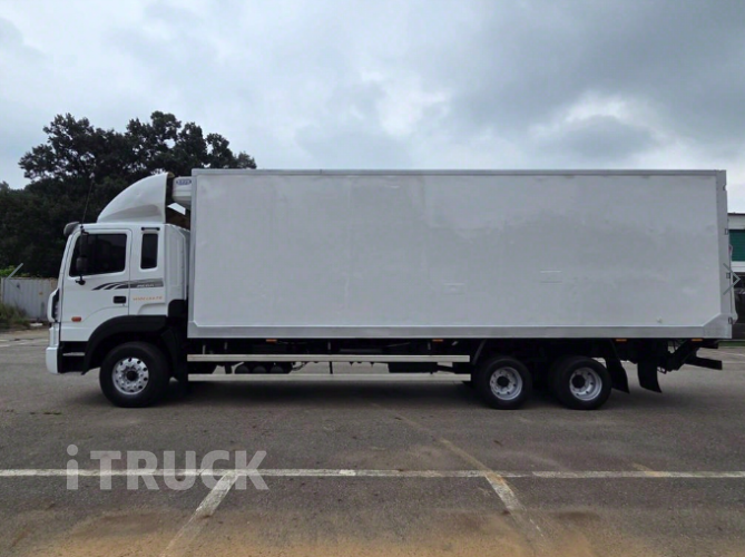 현대 메가트럭 와이드캡 280 단바리 냉동탑 5톤 수동 2