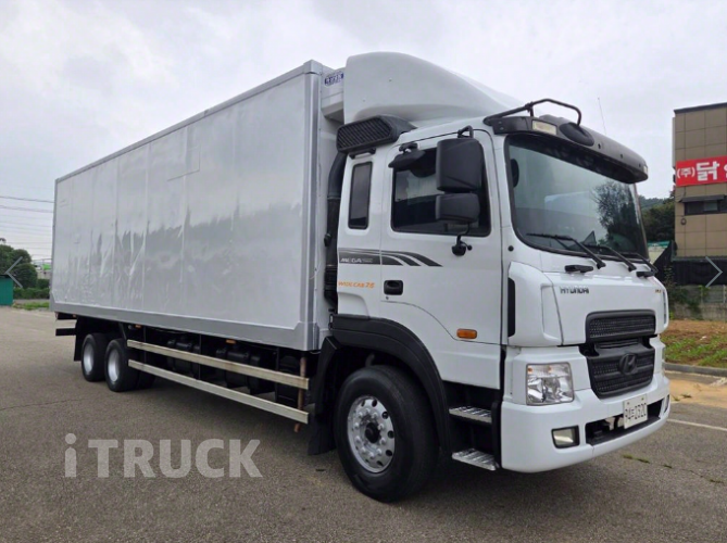 현대 메가트럭 와이드캡 280 단바리 냉동탑 5톤 수동 1