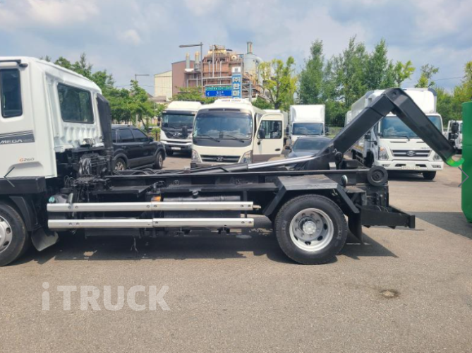 현대 메가트럭 암롤 280 5톤 수동 단바리 7